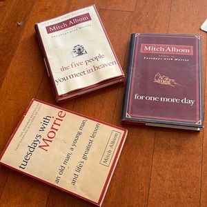 3 Mitch Albom books